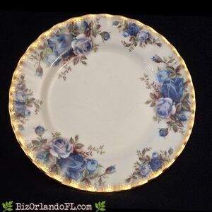 VINTAGE: Royal Albert "Moonlight Rose" Bone China Salad Plate